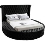 Brady Luxurious Tufted Round Storage Bed - Image 3