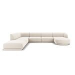 Luxury U-Shaped Velvet Upholstered Sofa - Image 2