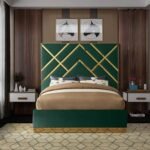 Restful Retreat Luxury Velvet Upholstered Bed