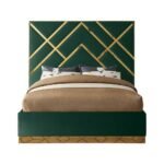 Restful Retreat Luxury Velvet Upholstered Bed - Image 4