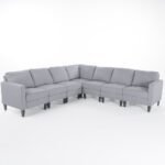 Mahra 7-Seater Sectional Sofa Set - Image 4