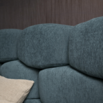 Majal Platform Linen Fabric Upholstered Bed - Image 3