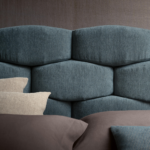 Majal Platform Linen Fabric Upholstered Bed - Image 2