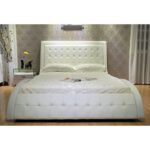 Vortex Modern Fully Tufted Curved Bed - Image 6