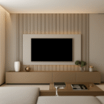 Modern Wall Decor TV Panel – Contemporary Living Room Design