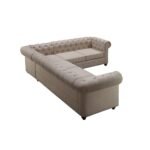 Moser Bay Furniture 6 Seat Sectional Beige Sofa Set - Image 4