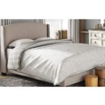 Lotus Nail head Upholstered Bed - Image 2