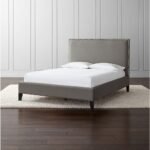 Zen Siesta Plain Headboard With Nail Head Bed