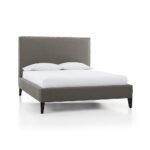 Zen Siesta Plain Headboard With Nail Head Bed - Image 3