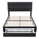 Heavenly Haven Platform Bed With 2 Nightstands and an Upholstered Headboard - Image 4
