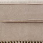 Riti Contemporary Ivory Fabric 4-piece Sectional Beige Sofa - Image 3