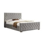 Royale Rest Velvet Upholstered Bed - Image 4