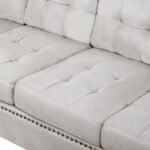 Sectional Sofa Set with Chaise Lounge, Storage Ottoman - Image 3