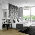 Charcoal Wall Panel Bed - Image 3