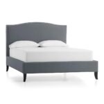 Comfort Cove Simple Upholstered Fabric Bed - Image 4