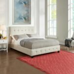Velvet Voyage Tufted Panel Upholstered Bed