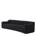 Sofa Kelly - L - Bouclé black - Image 6