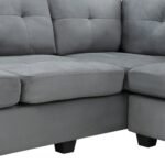 U-Shape Sectional Sofa Storage Ottoman - Image 6