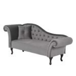 Vintage Upholstered Chaise Lounge - Image 2