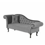 Vintage Upholstered Chaise Lounge - Image 3