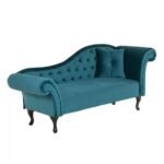 Vintage Upholstered Chaise Lounge - Image 4
