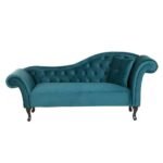 Vintage Upholstered Chaise Lounge - Image 6