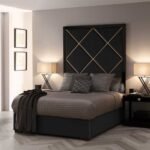 Haven Rest Vintage Victorian Tall Headboard Bed