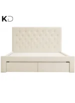Zoriel Tufted Upholstered Storage Bed