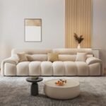 Majestic Luxury Fleece Fabric Sofa - Image 2