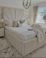The Savoy Bed with Gold Trim - Image 2
