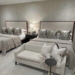 The Buckingham Wooden Trim Bed