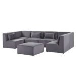 Basinger 7-Piece Modular U-Shape Sofa Kustom Deco Furniture - Image 3