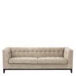 Aldgate Greige Velvet sofa