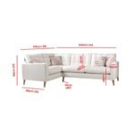 Caenada Corner Sofa - Image 9