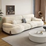 Crown Luxury Fleece Fabric Sofa - Image 6