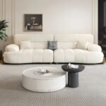 Crown Luxury Fleece Fabric Sofa - Image 4