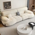 Crown Luxury Fleece Fabric Sofa - Image 5