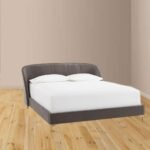 Cozy Crest Grey Bed