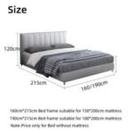 AuraGrande Bed Frame Modern King/Queen Size - Image 4