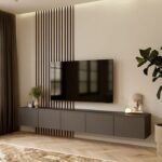 Modern TV Unit with Storage – Wall-Mounted Entertainment Center
