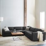 Duchess 5-Seater Linen L-Shape Sofa - Image 4