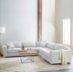 Duchess 5-Seater Linen L-Shape Sofa