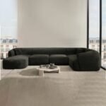 Cabriole Sectional U Shape Sofa