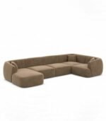 Cabriole Sectional U Shape Sofa - Image 2