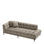 Sofa Sienna Greige Velvet - Image 4