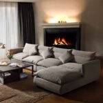 Abstract Comfy 5-Seater Corner Sofa - Image 3