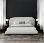 Solana Boucle Fabric Bed