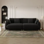 Luxury Wool Green Sofa - Image 3