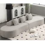 Modern Curved Combination Sofa - Image 2