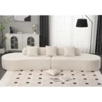 Modern Curved Combination Sofa - Image 3